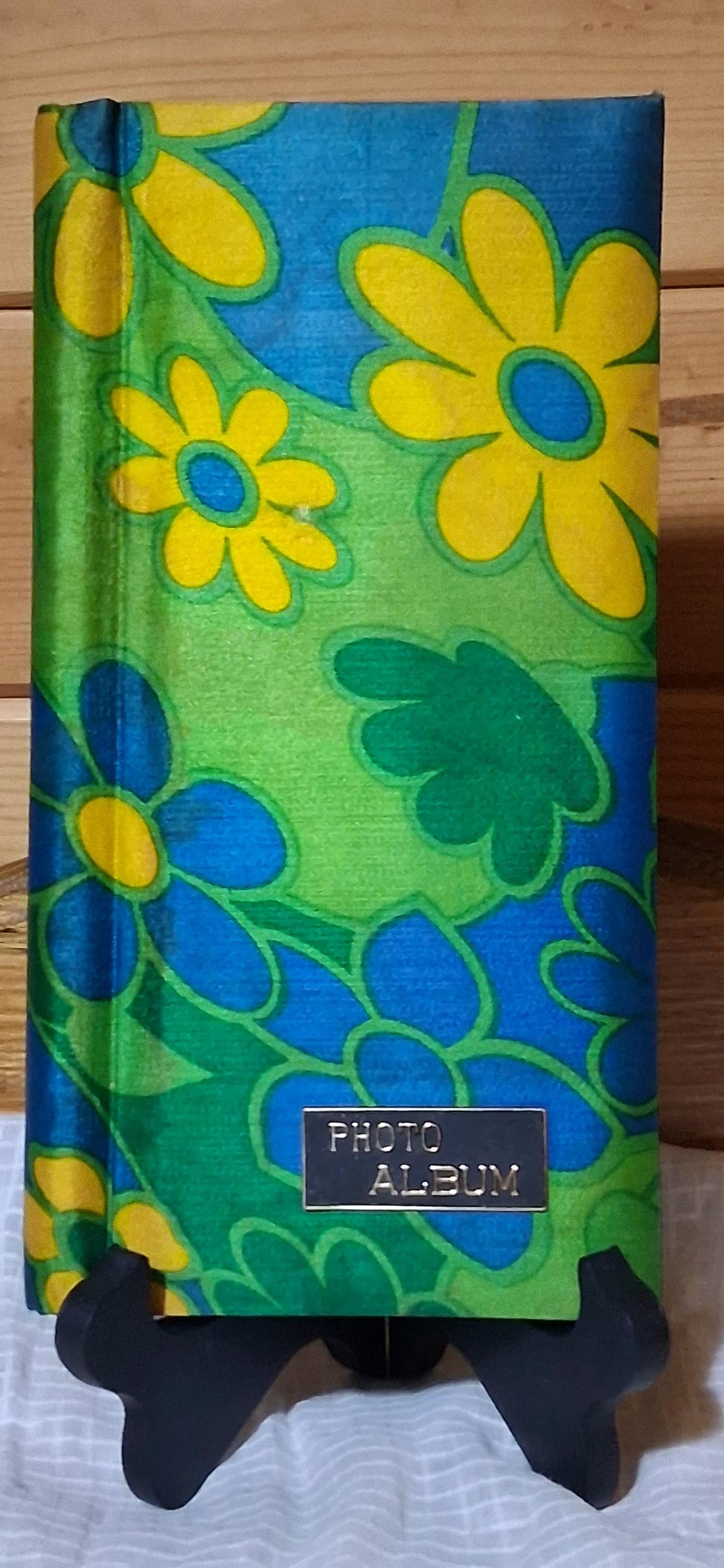 Totally Groovy Vintage Flower Power Photo Album - Marshfield, Wisconsin - FleaMarketBay