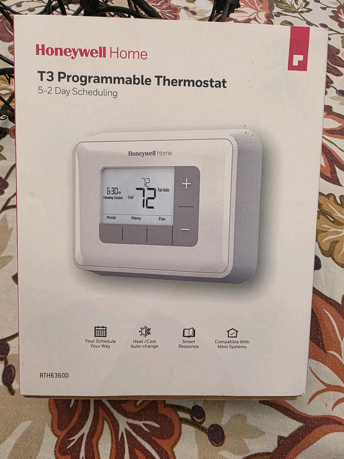 Honeywell Home T3 Programmable Thermostat - Hudson, Florida - FleaMarketBay
