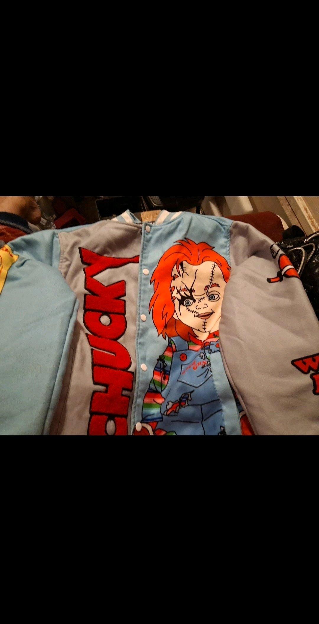 Chucky Love Hurts Varsity Jacket - Ivins, Utah - FleaMarketBay