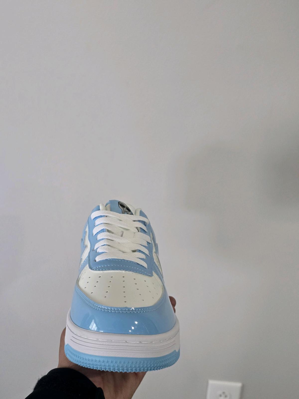 Bape X Mf Doom Concept Sneaker Mens Size 9 Baby Blue - Valparaiso, Indiana - FleaMarketBay
