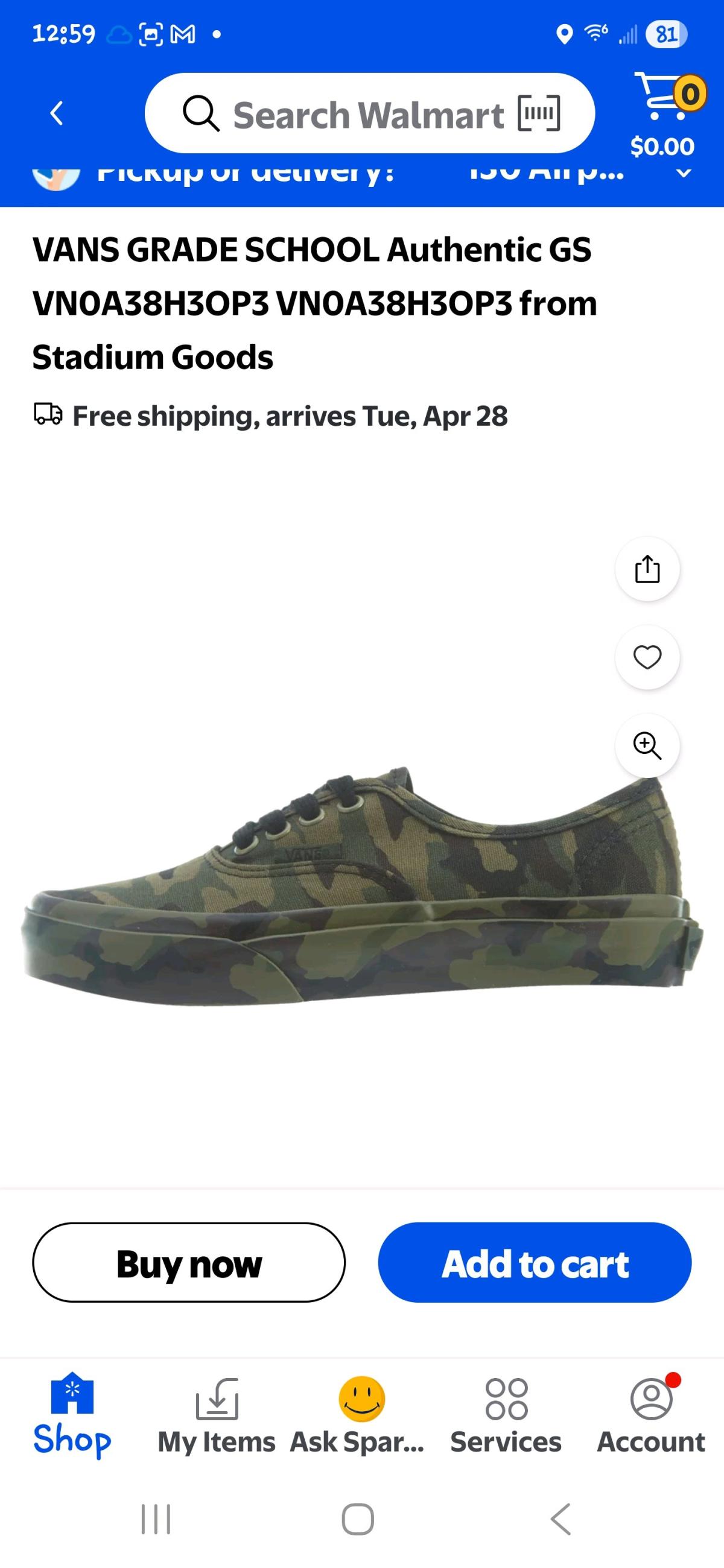 vans camouflage shoes - Helenwood, Tennessee - FleaMarketBay