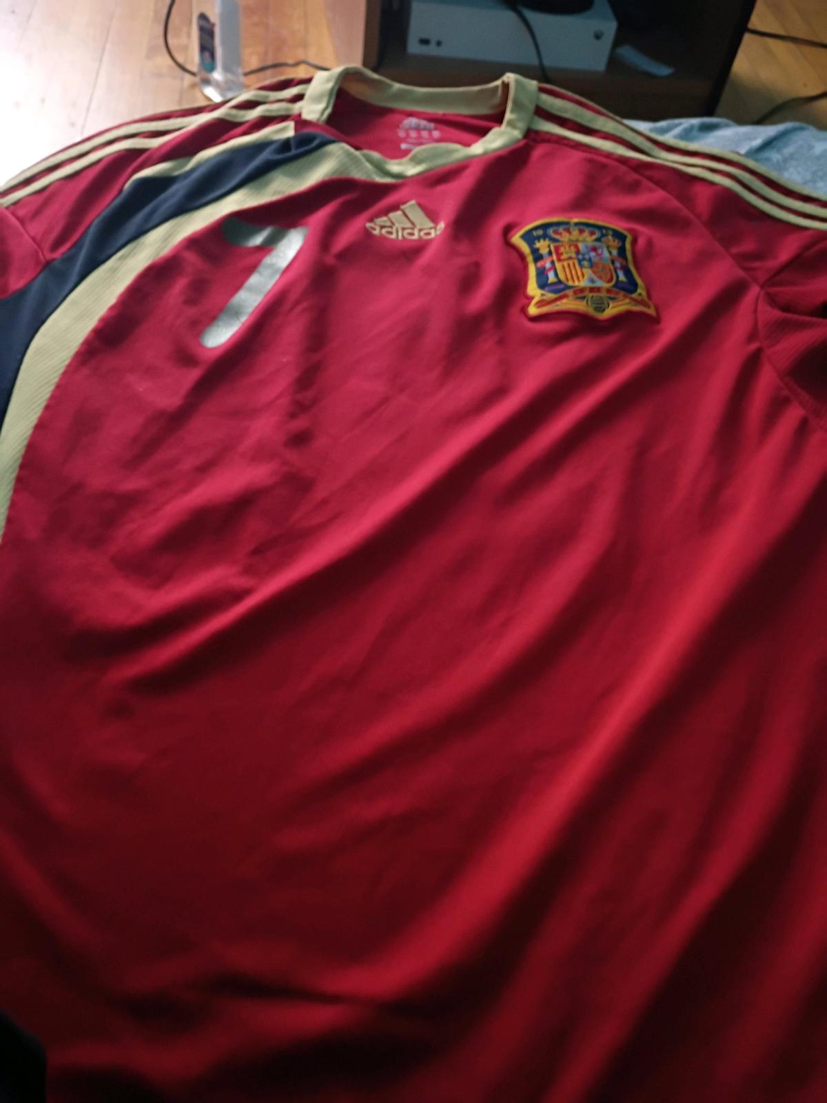 spain David villa jersey adidas - Chicago, Illinois - FleaMarketBay