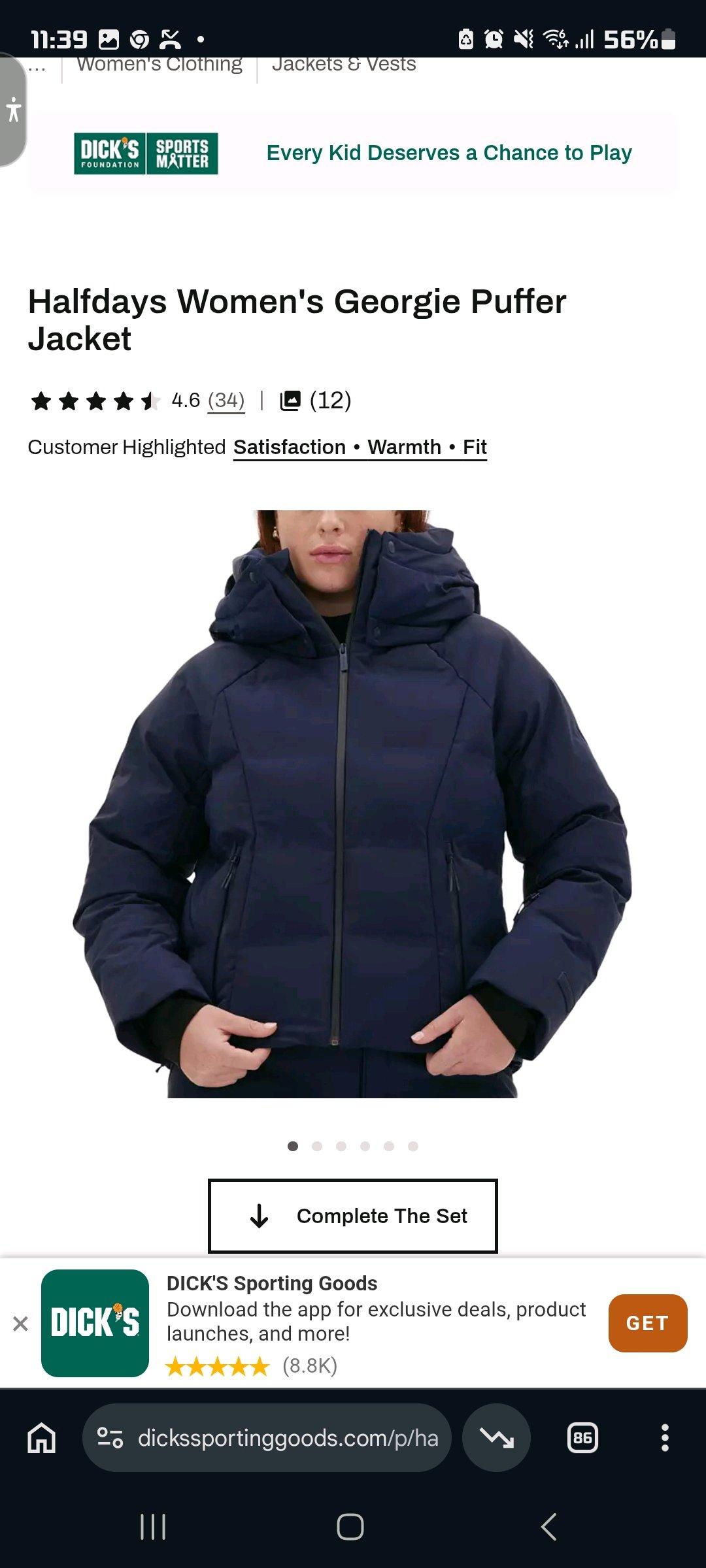 Halfdays Georgie Puffer - San Francisco, California - FleaMarketBay