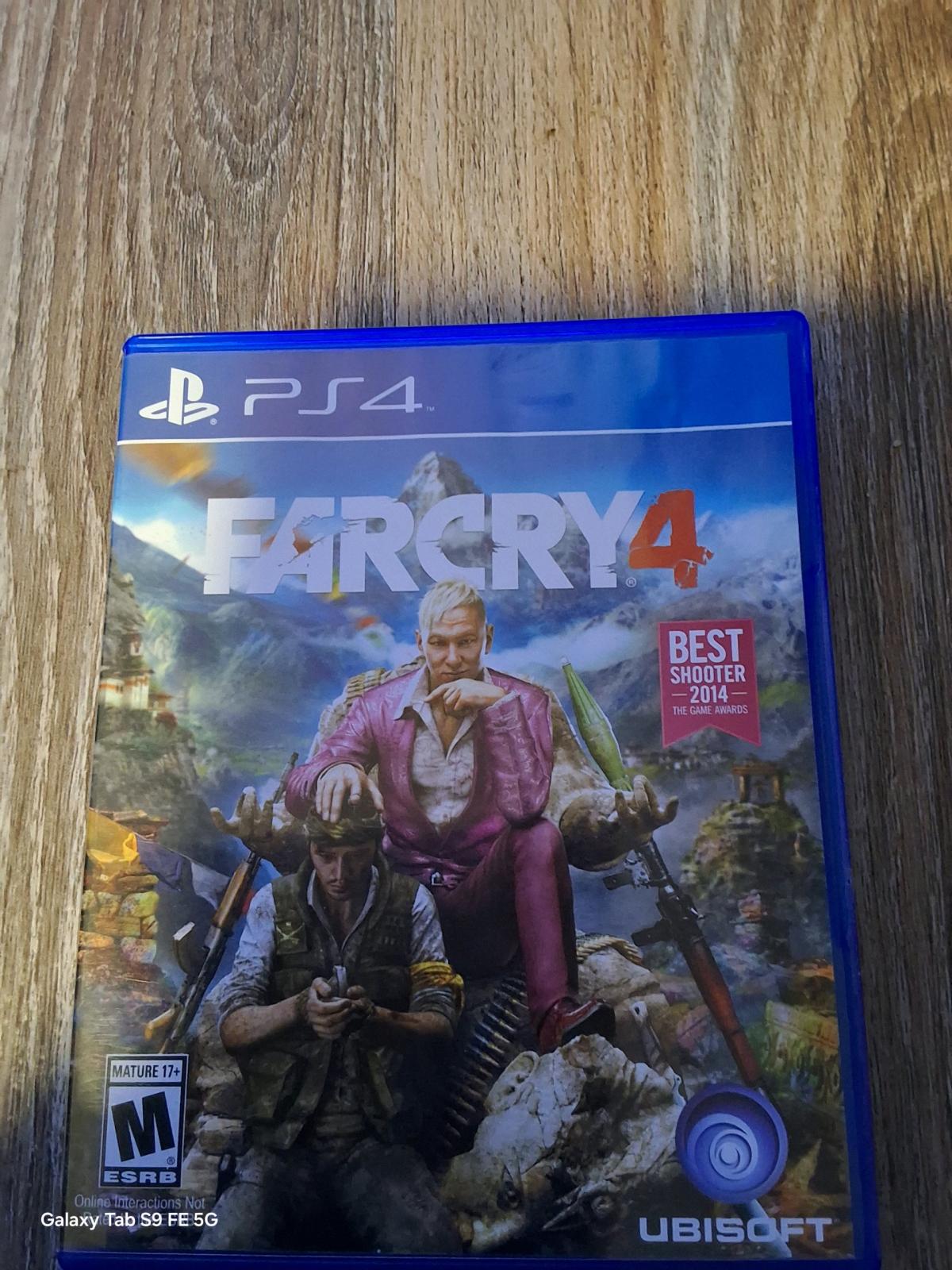 FARCRY 4 Play Station  4 game disc