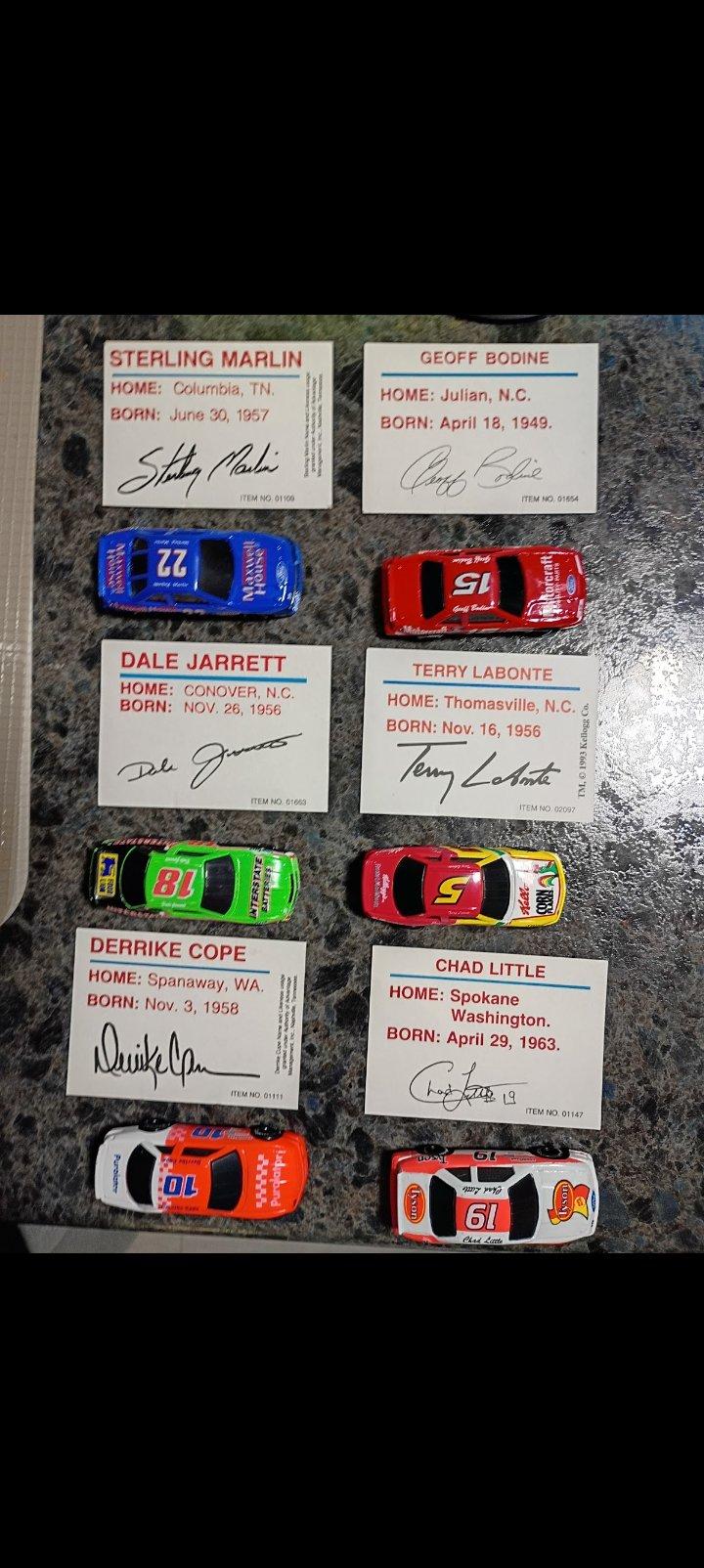 racing champions autographs and collectors cars - Tomah, Wisconsin - FleaMarketBay