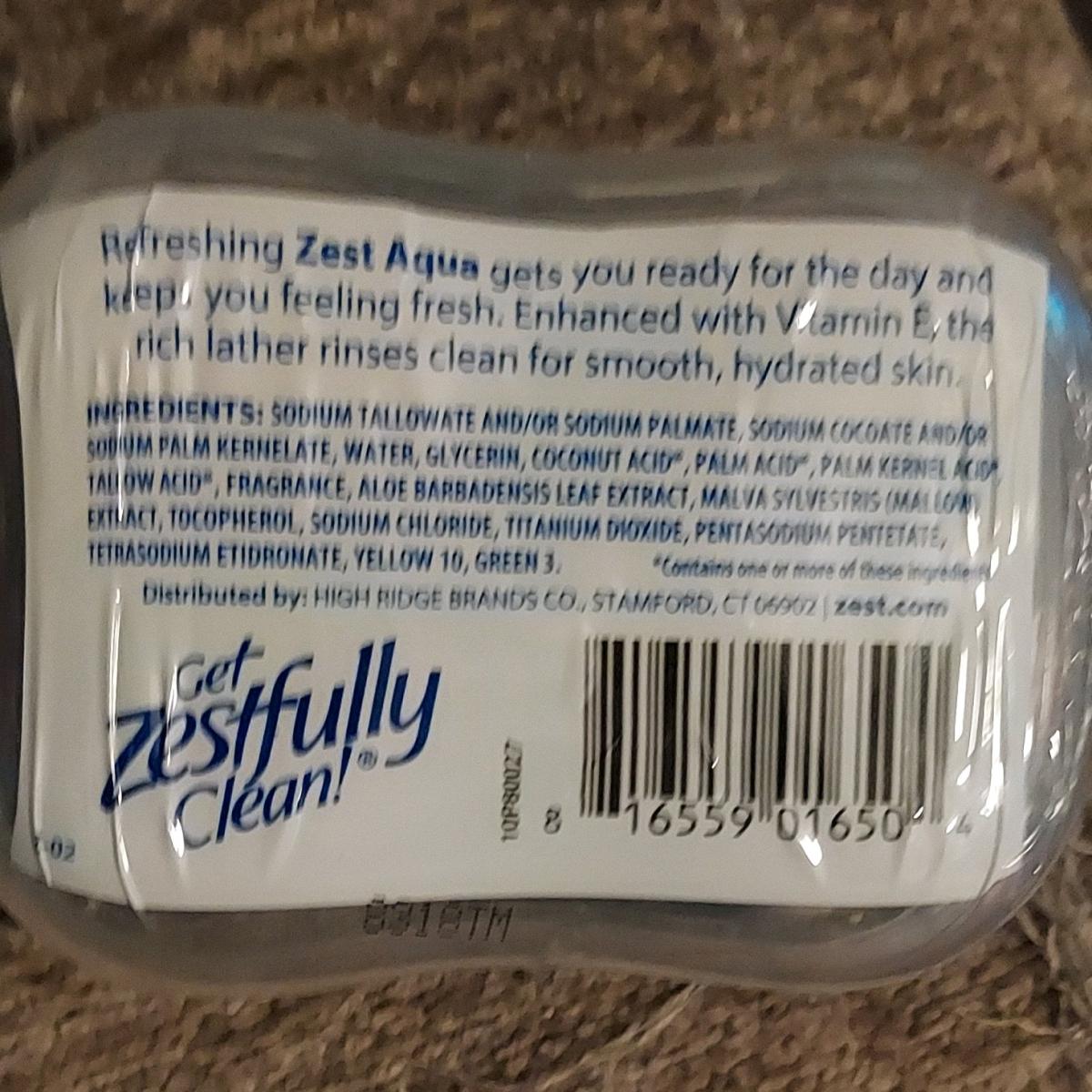 Zest Aqua Hydrating Moisturizing Deodorant Soap Aqua Scent T - Tucson, Arizona - FleaMarketBay