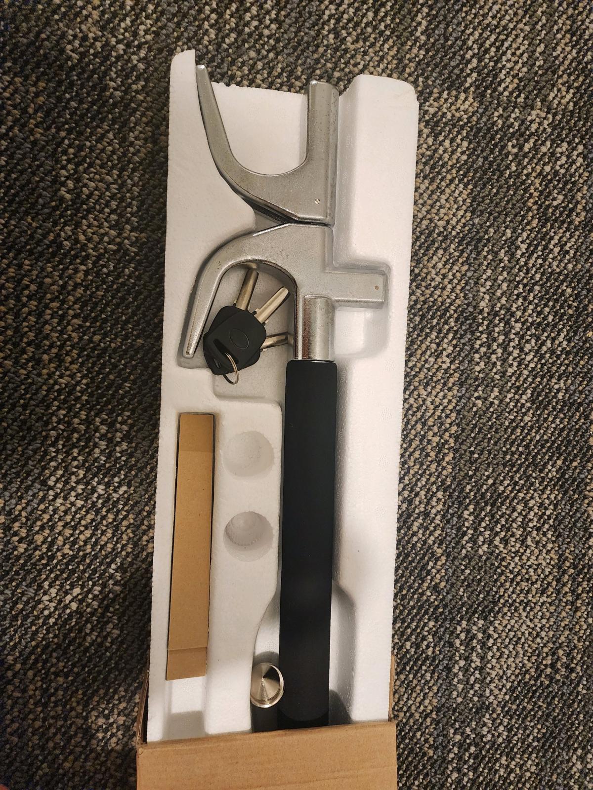 Cerradura para volante de automvil dispositivo antirrobo