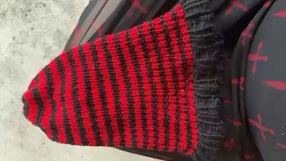 Beanie loom knitted by me - Indianapolis, Indiana - FleaMarketBay