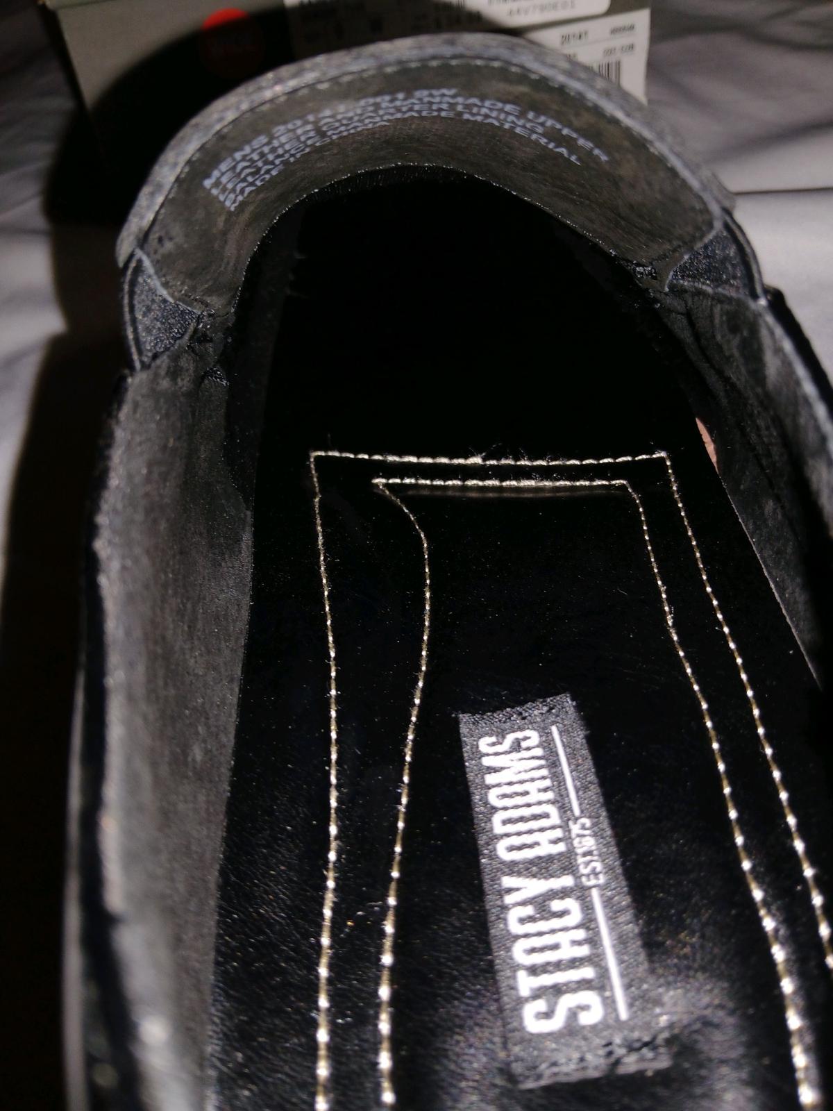 black Stacy adams Wakefield shoes size 9w brand new - San Antonio, Texas - FleaMarketBay