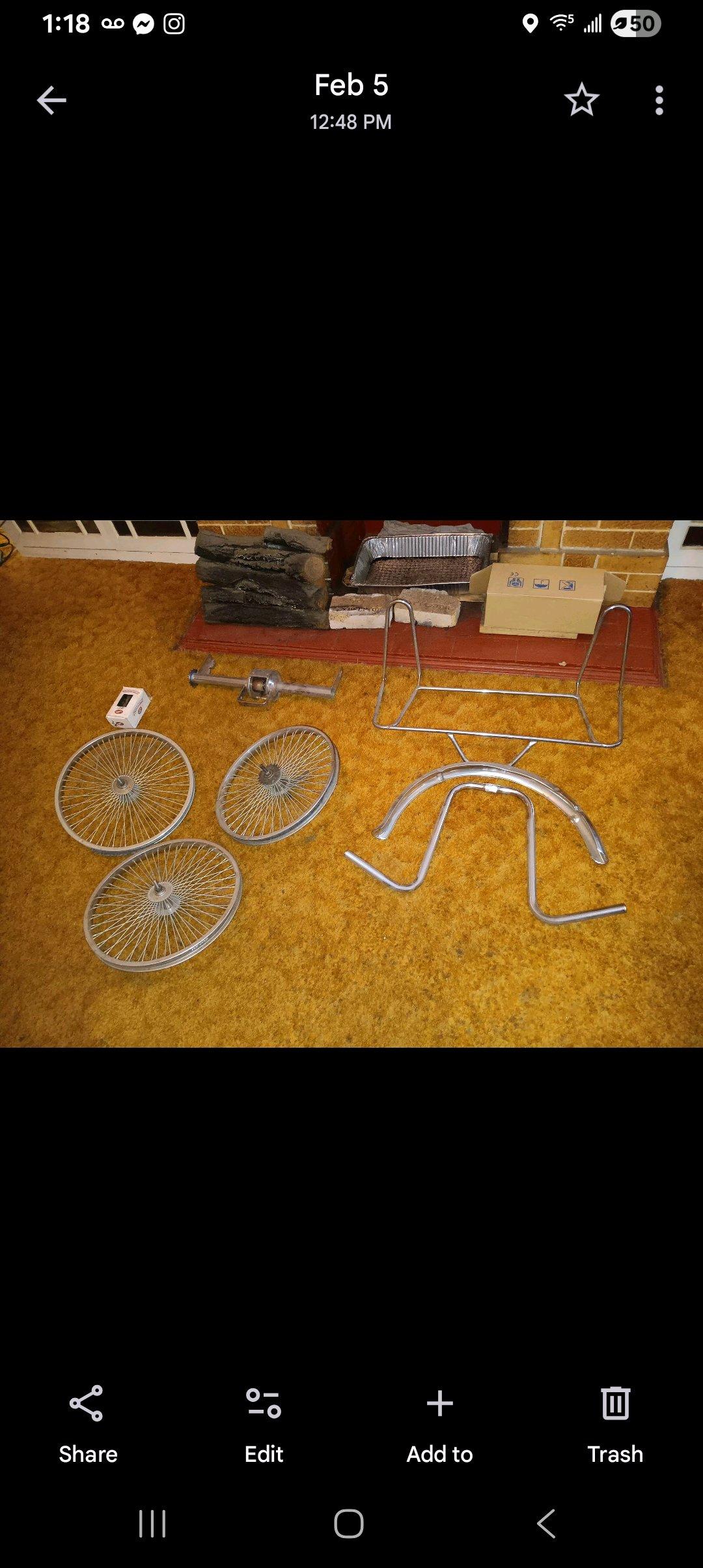 lowrider tricycle parts