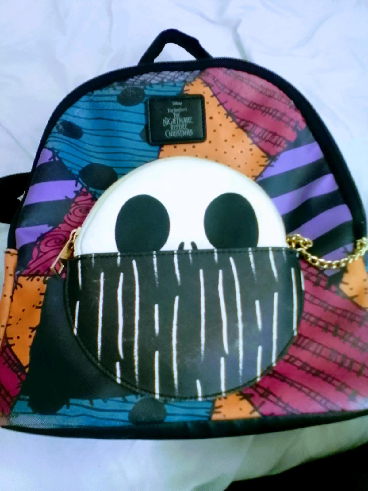 Jack Skellington Mini Backpack Purse - Salt Lake City, Utah - FleaMarketBay