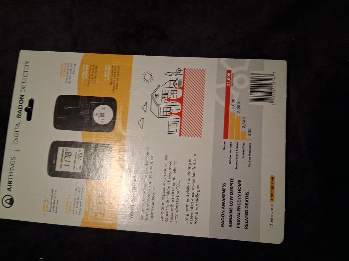 Airthings Digital Radon Detector New - Seattle, Washington - FleaMarketBay