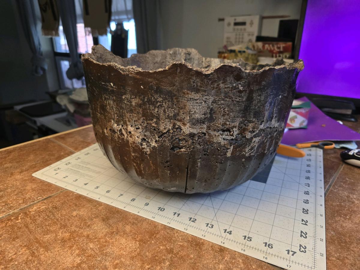 handmade concrete planter - Lafayette, Louisiana - FleaMarketBay
