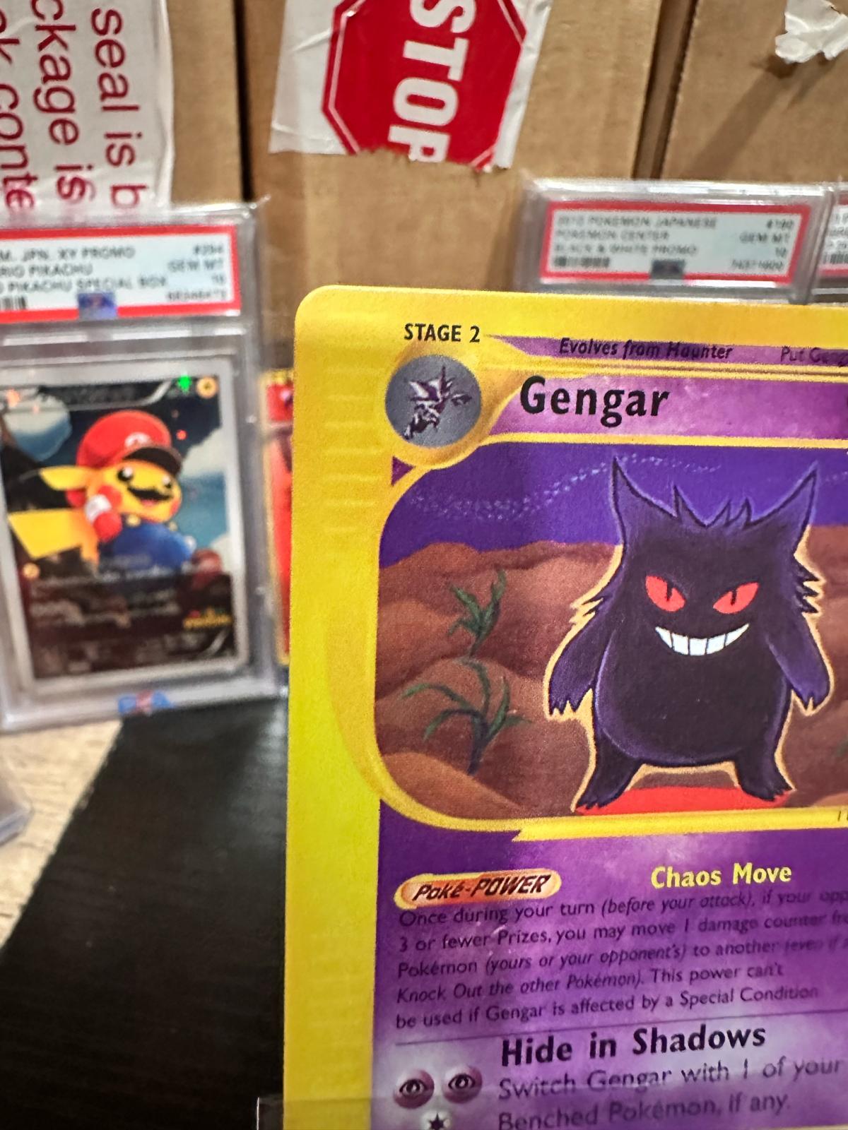 Pokemon Gengar Non Holo Pokemon Expedition - Steger, Illinois - FleaMarketBay