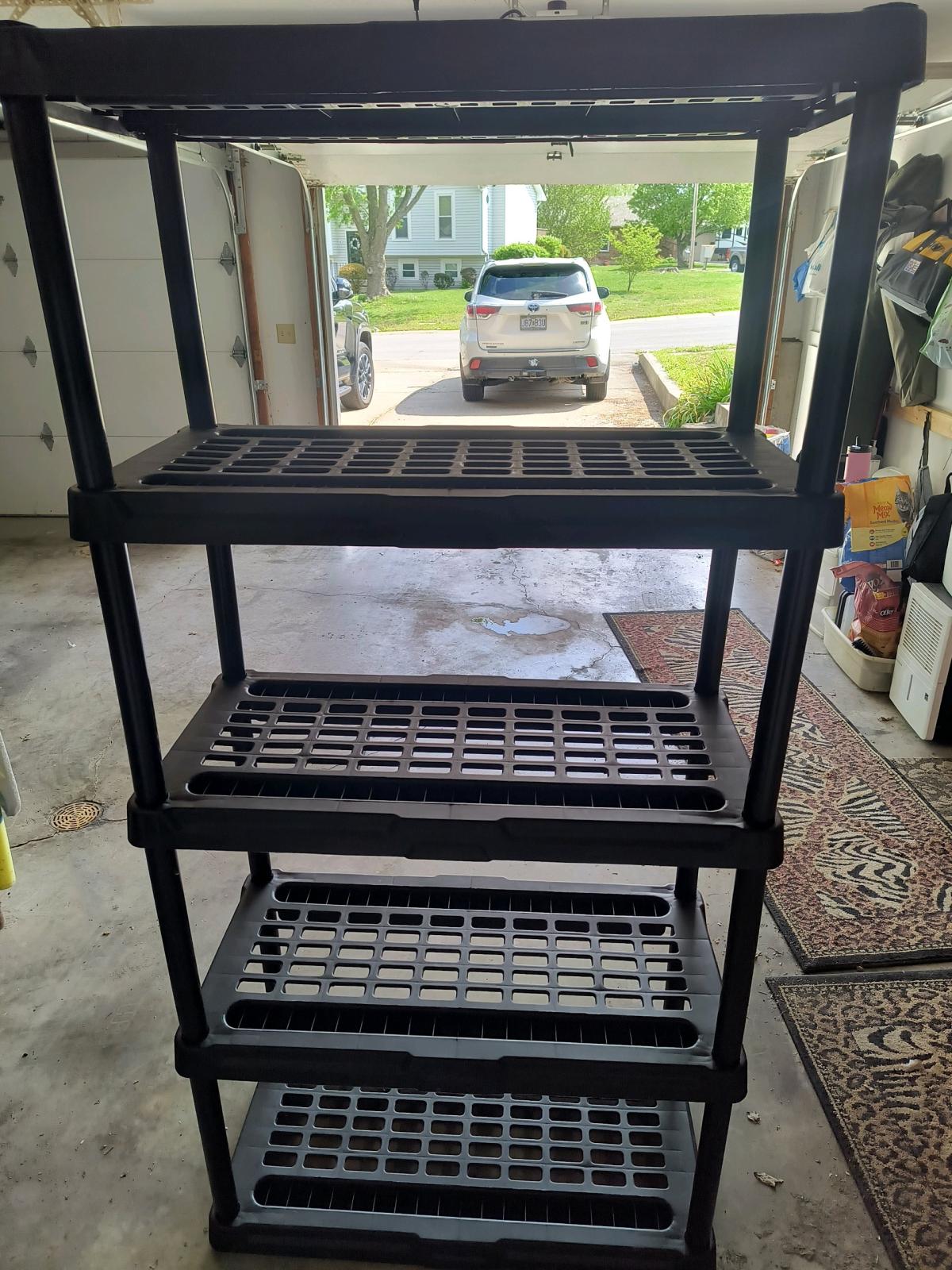 5 Shelf Storage Shelves - Warrensburg, Missouri - FleaMarketBay