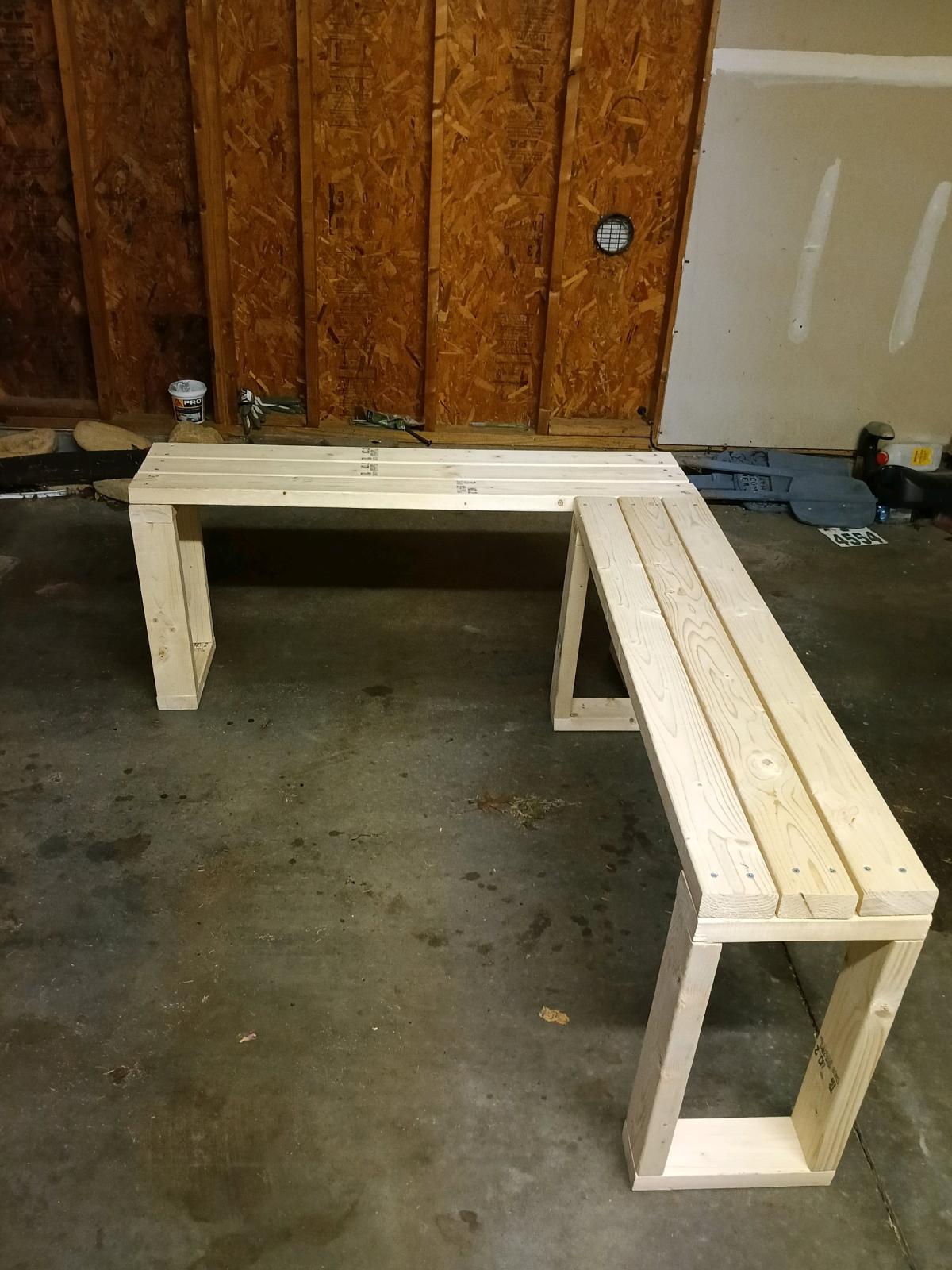 2 Big solid wood Benches - Greenville, South Carolina - FleaMarketBay