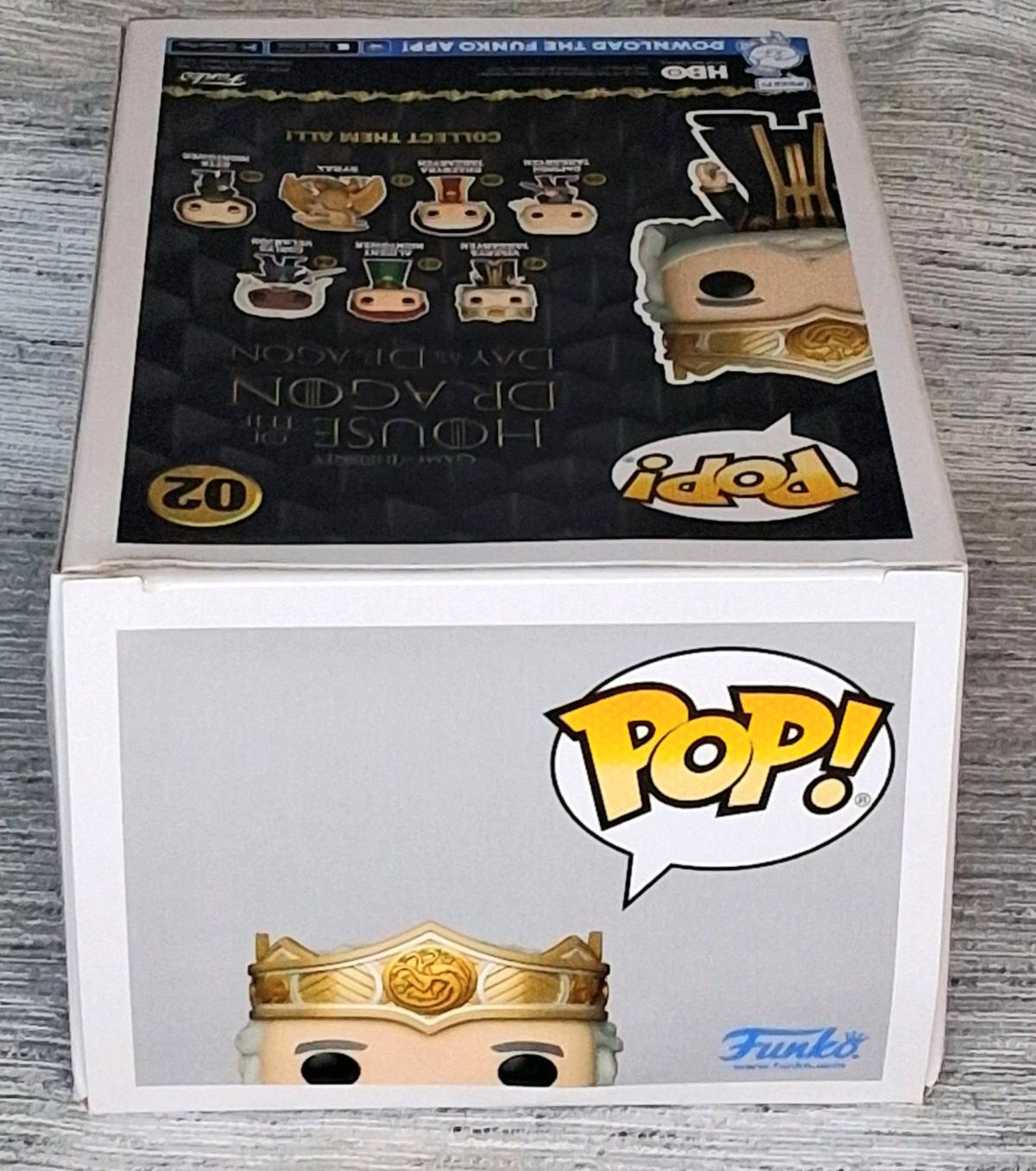 House of the Dragon  Viserys Targaryen Funko Pop 02  Origina - Spring Hill, Florida - FleaMarketBay