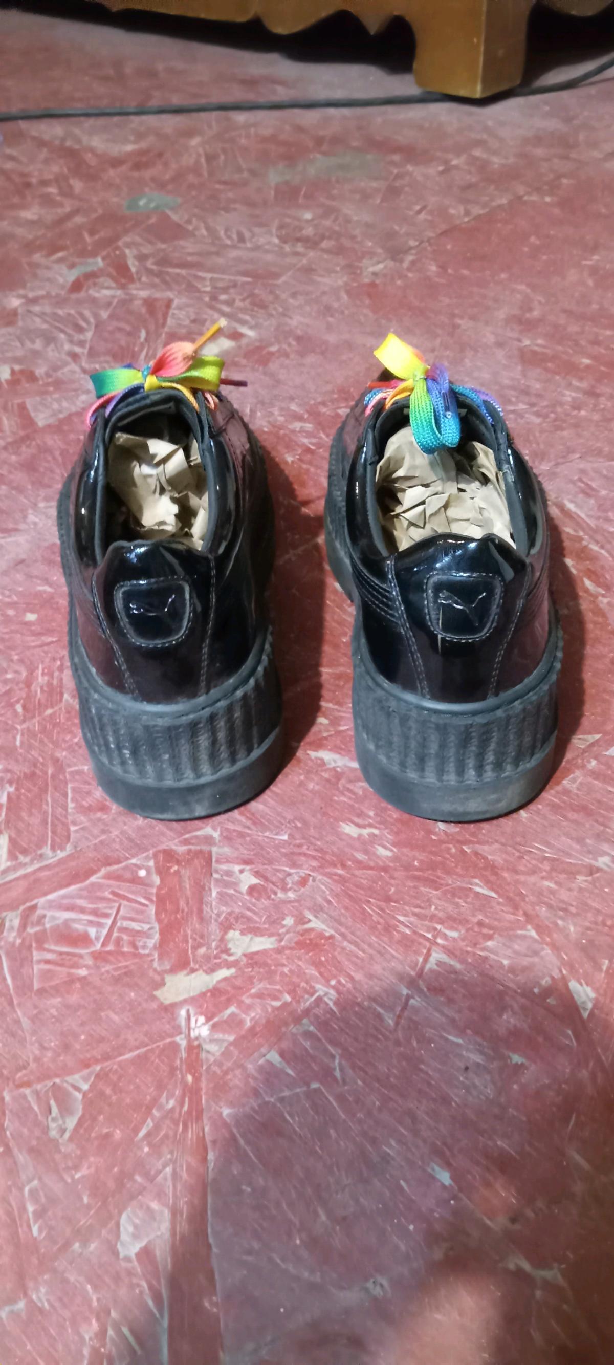 All Black Puma Creeper hybrid sneakers - Ava, Missouri - FleaMarketBay