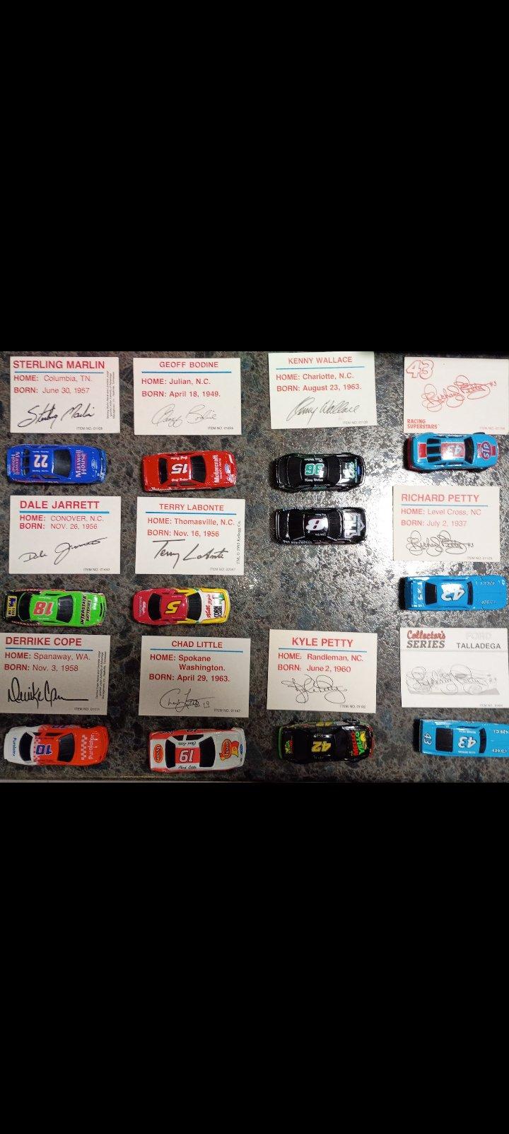racing champions autographs and collectors cars - Tomah, Wisconsin - FleaMarketBay