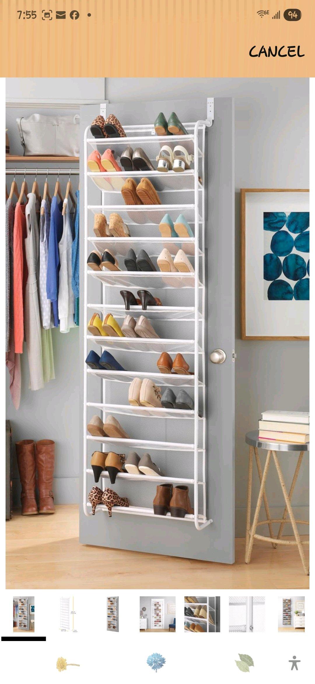 Over the door shoe organizer - Antioch, California - FleaMarketBay
