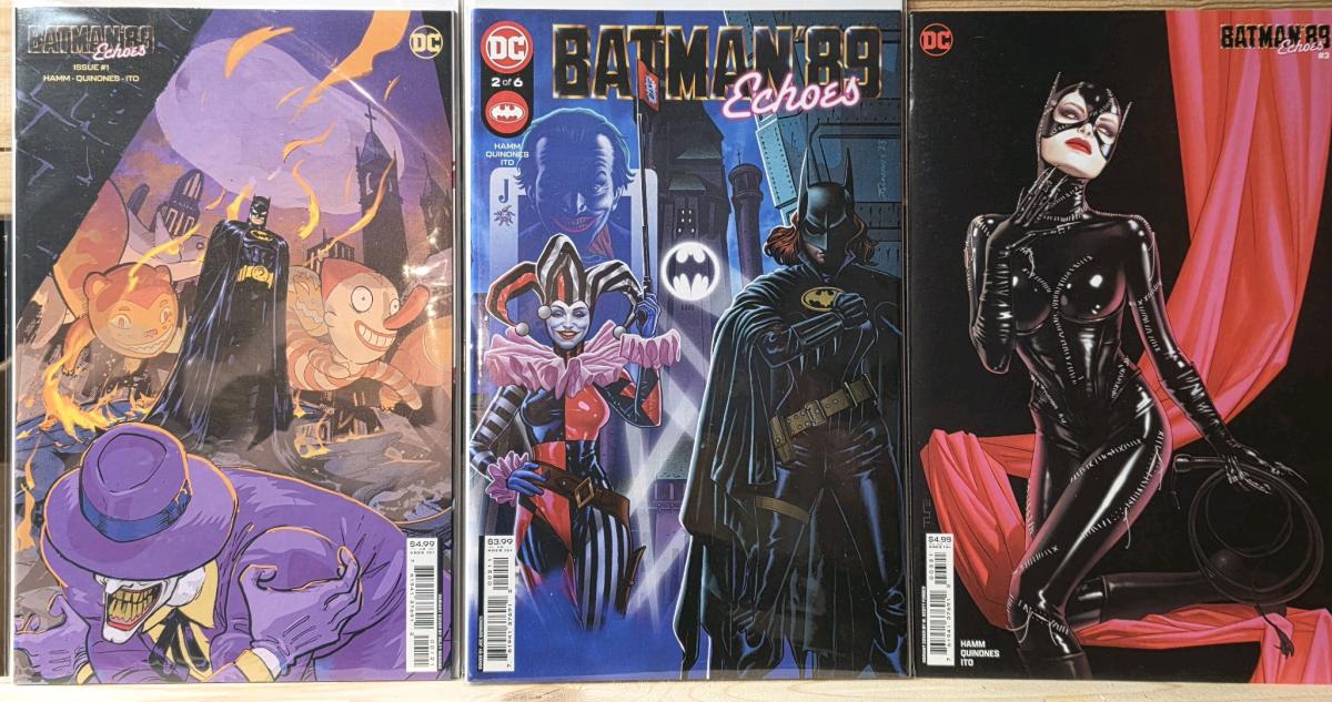 DC Comics Batman 89 Echoes 16 COMPLETE SET Cardstock Variant - Chicago, Illinois - FleaMarketBay