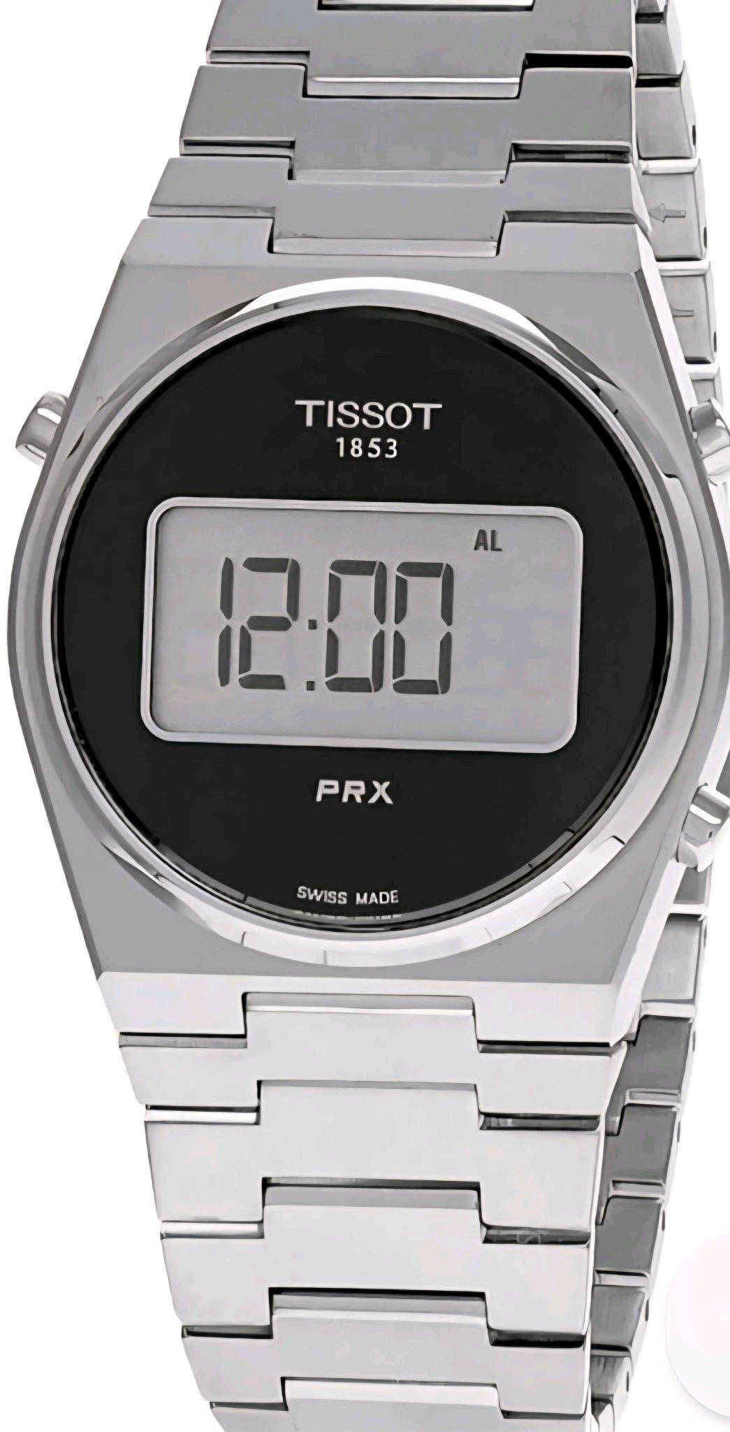 Tissot PRX Digital 40MM Quartz SS Silver Mens Watch T1374631 - San Bernardino, California - FleaMarketBay