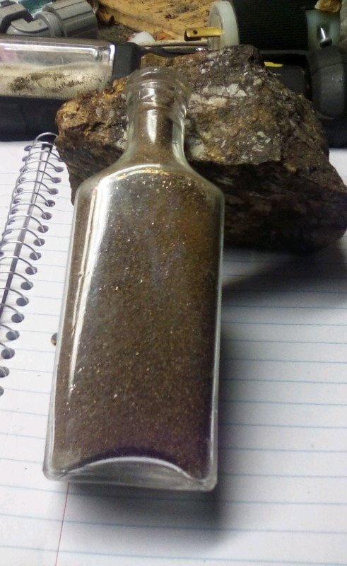 Gold Ore barrel 55 gallon