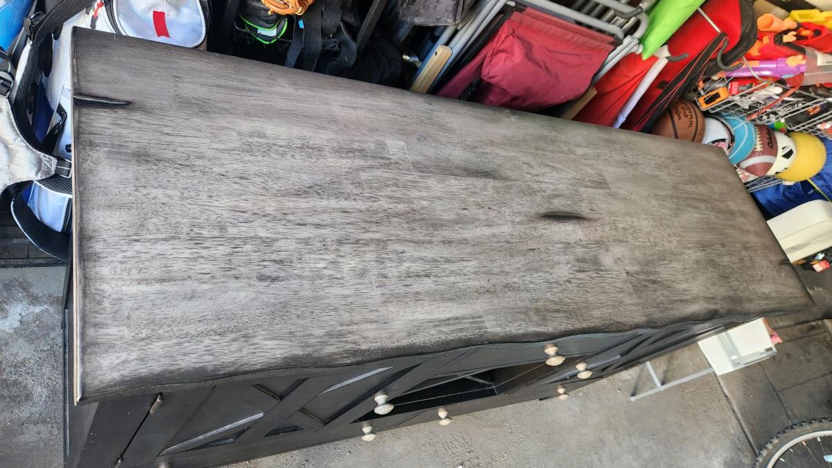 Rustic Modern Farmhouse Dining Set  Table 6 Chairs  Matching - Aurora, Colorado - FleaMarketBay