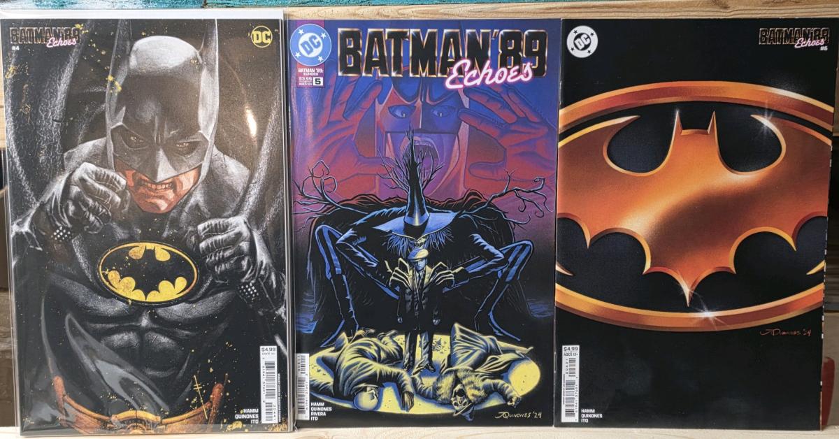 DC Comics Batman 89 Echoes 16 COMPLETE SET Cardstock Variant - Chicago, Illinois - FleaMarketBay