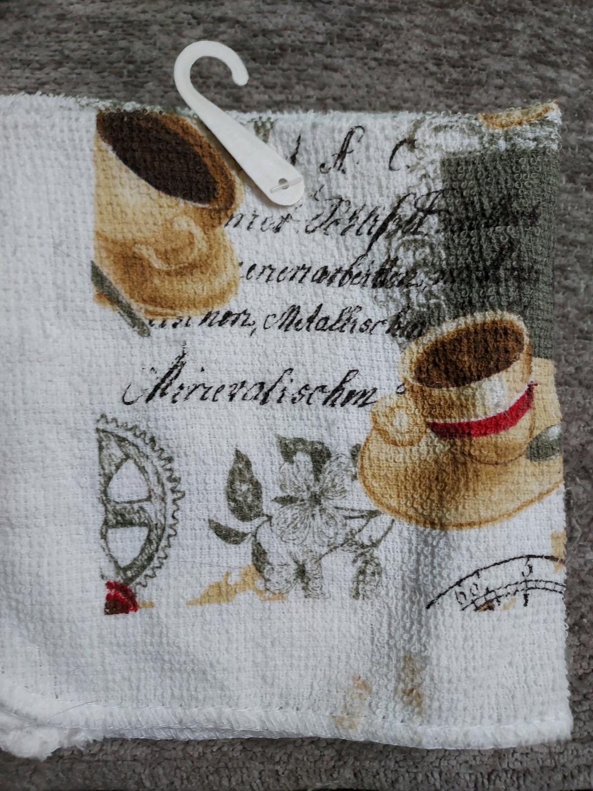 Home Collection Coffee Theme Dishcloths 2 Pack 70 Cotton - Tucson, Arizona - FleaMarketBay