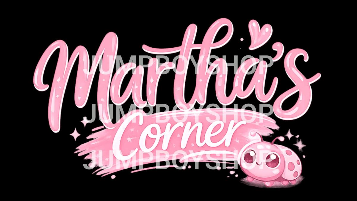 Marthas Corner PNG  Kids Logo Pink Ladybug  DTF DTG Sublimat - Birmingham, Alabama - FleaMarketBay