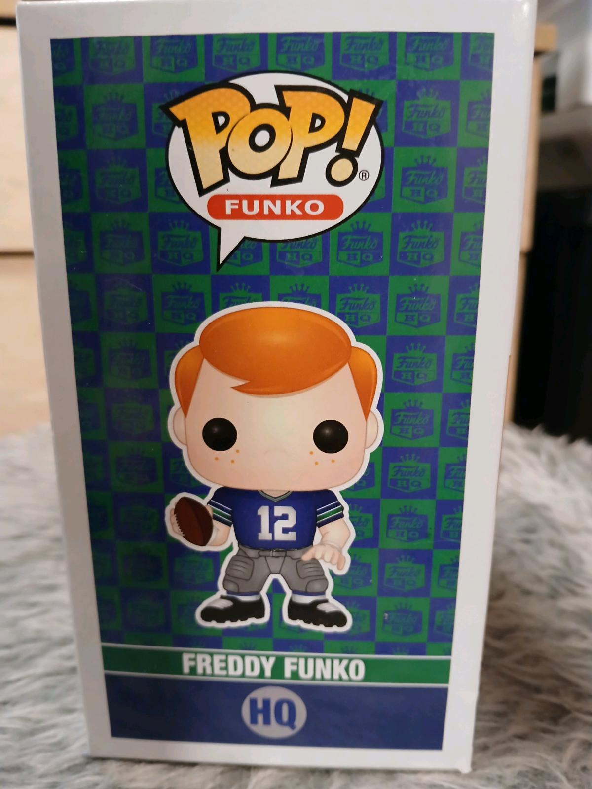 pop dunko seahalks football themed Freddy funko HQ exclusive - Seattle, Washington - FleaMarketBay