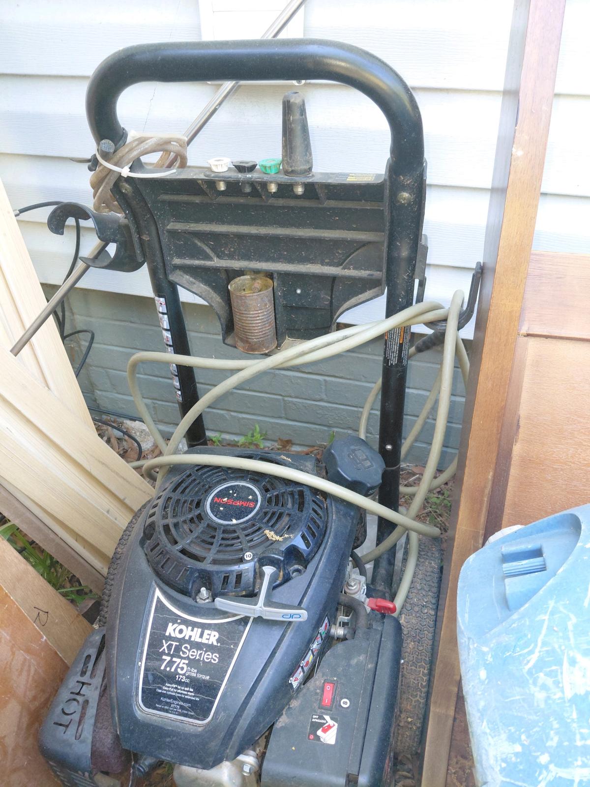 Simpson Pressure Washer with Kohler Motor - Woodruff, South Carolina - FleaMarketBay