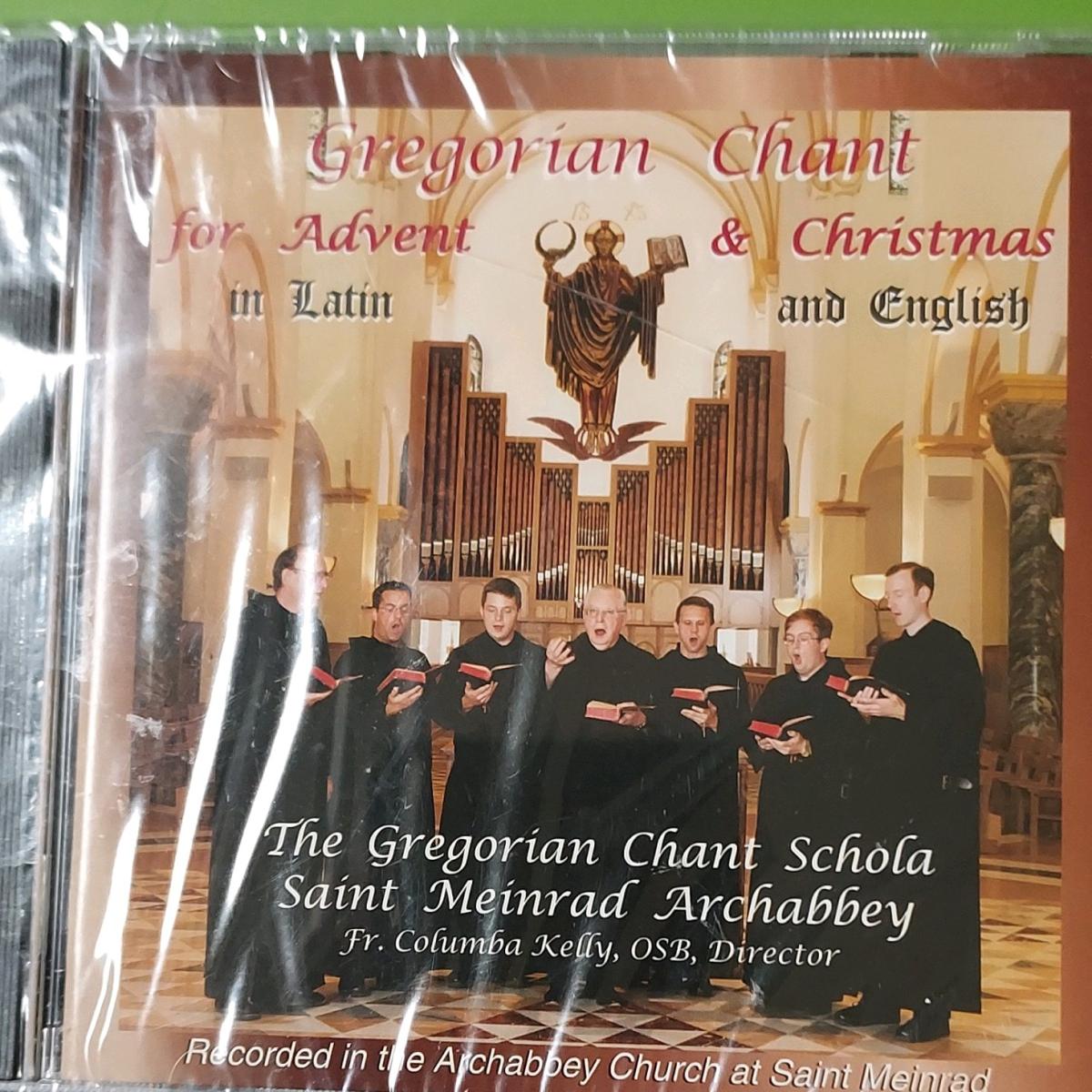 Gregorian Chant Schola Saint Meinrad Advent Christmas CD 20 - Tucson, Arizona - FleaMarketBay