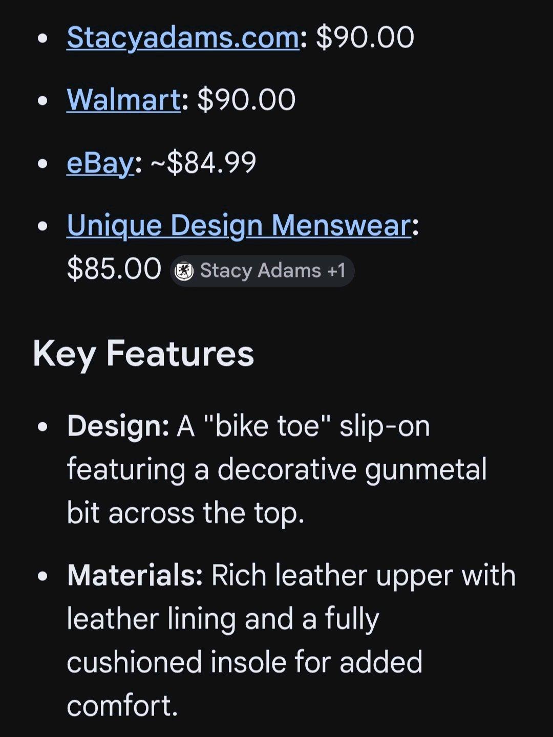 black Stacy adams Wakefield shoes size 9w brand new - San Antonio, Texas - FleaMarketBay