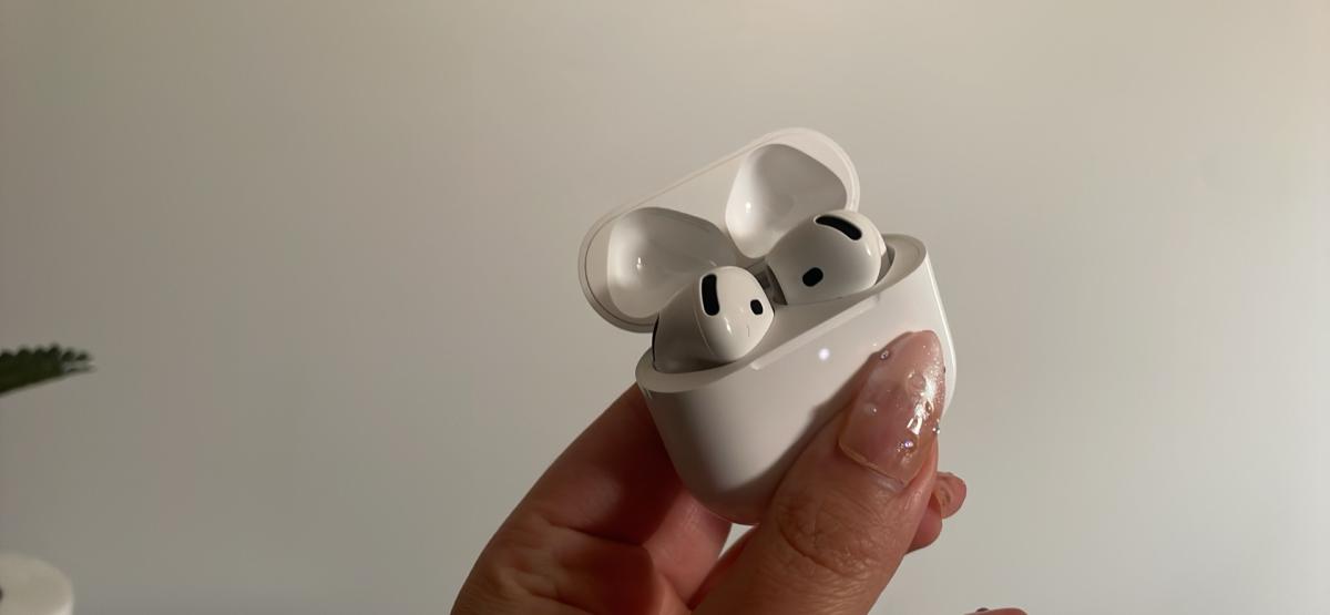 AirPods 4 with active noise cancellation