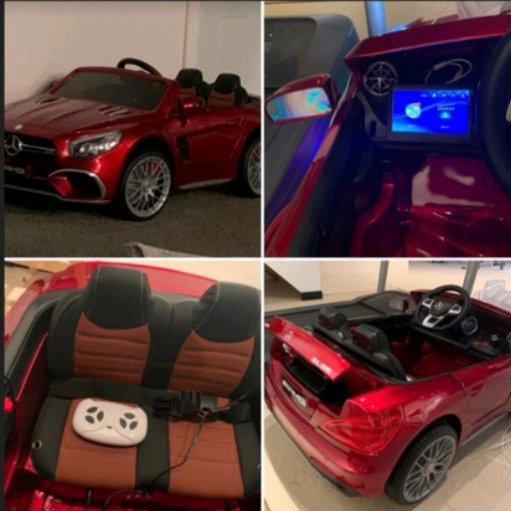 Kids Mercedes RideIn AMG Electric Car Toy Used CO Springs - Colorado Springs, Colorado - FleaMarketBay