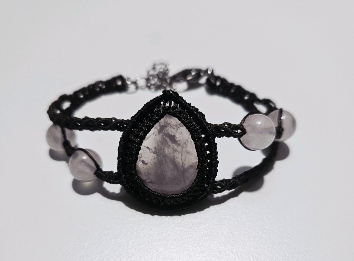Handmade Rose Quartz Bracelet - Howey In The Hills, Florida