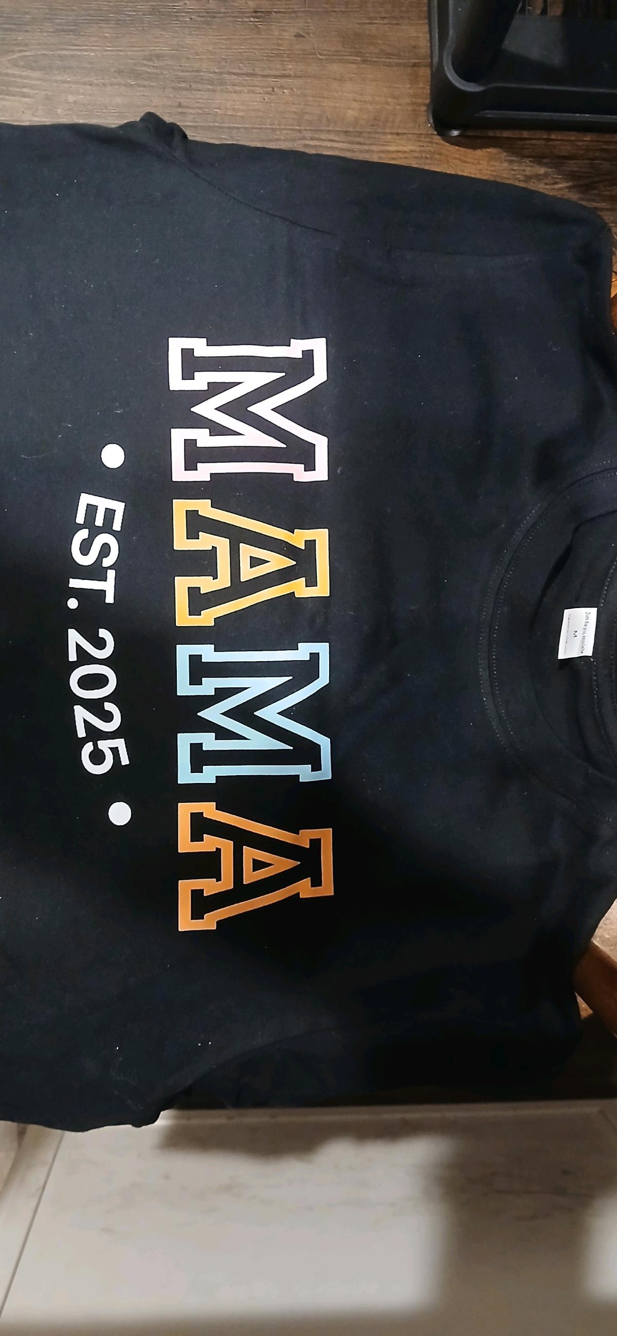 MAMA est 2025 black shirt - Angie, Louisiana - FleaMarketBay
