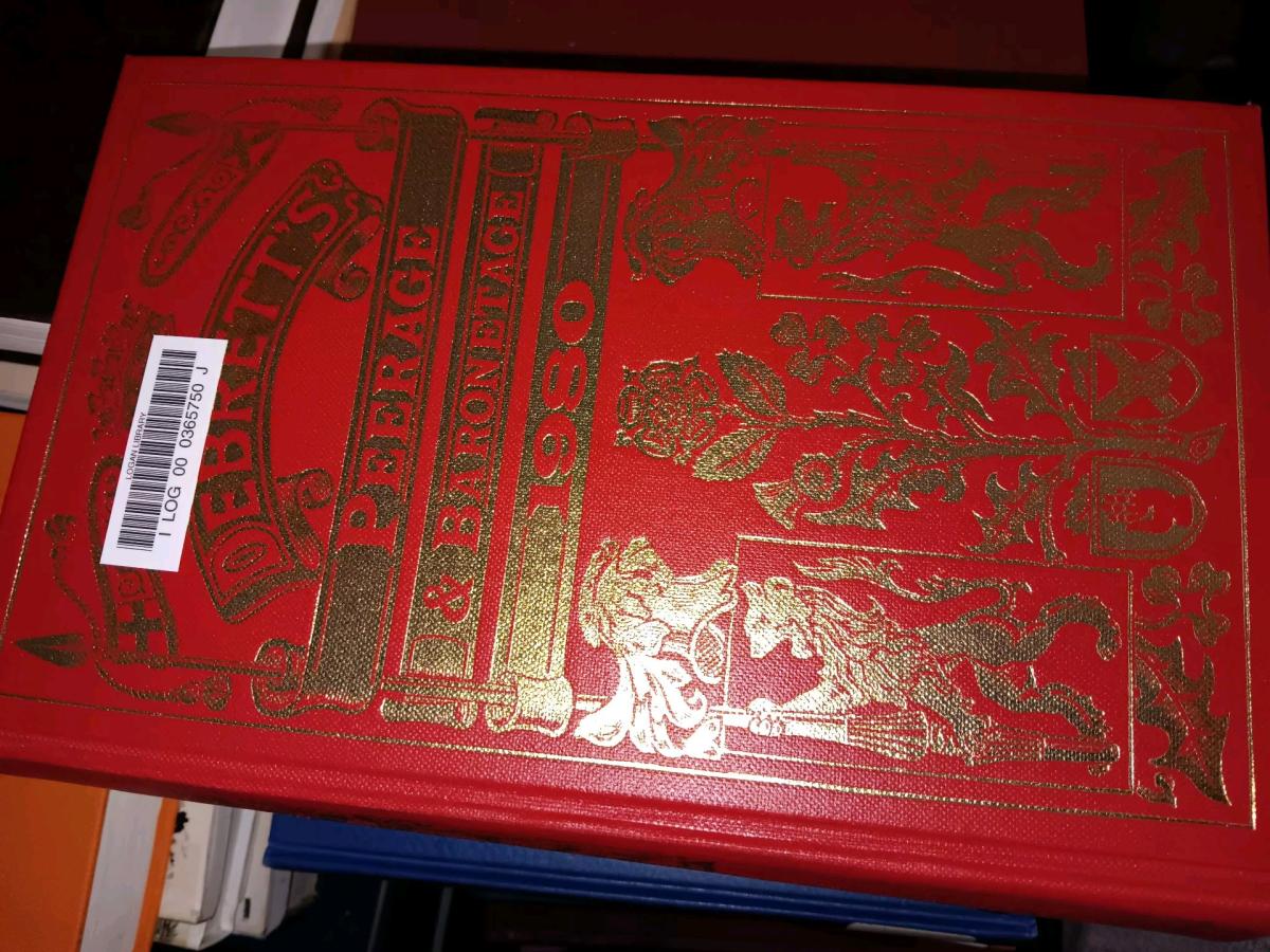 Debretts Peerage and Baronetage with Her Majestys Royal Warr - Las Vegas, Nevada - FleaMarketBay