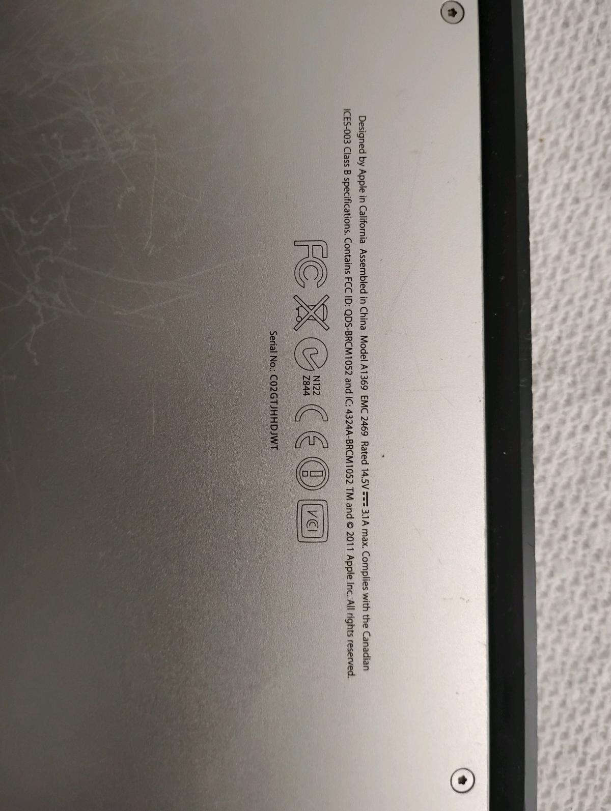 Mac Book Air 2012 For Parts - Douglasville, Georgia - FleaMarketBay