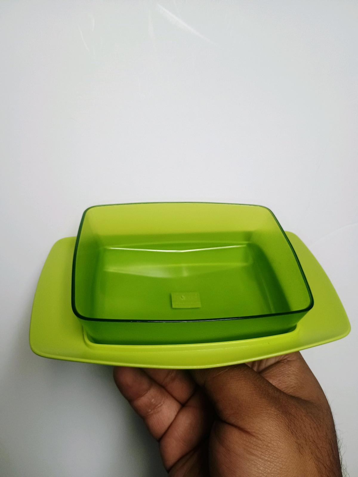 Koziol Butter Dish Green Made in Germany - Turlock, California - FleaMarketBay
