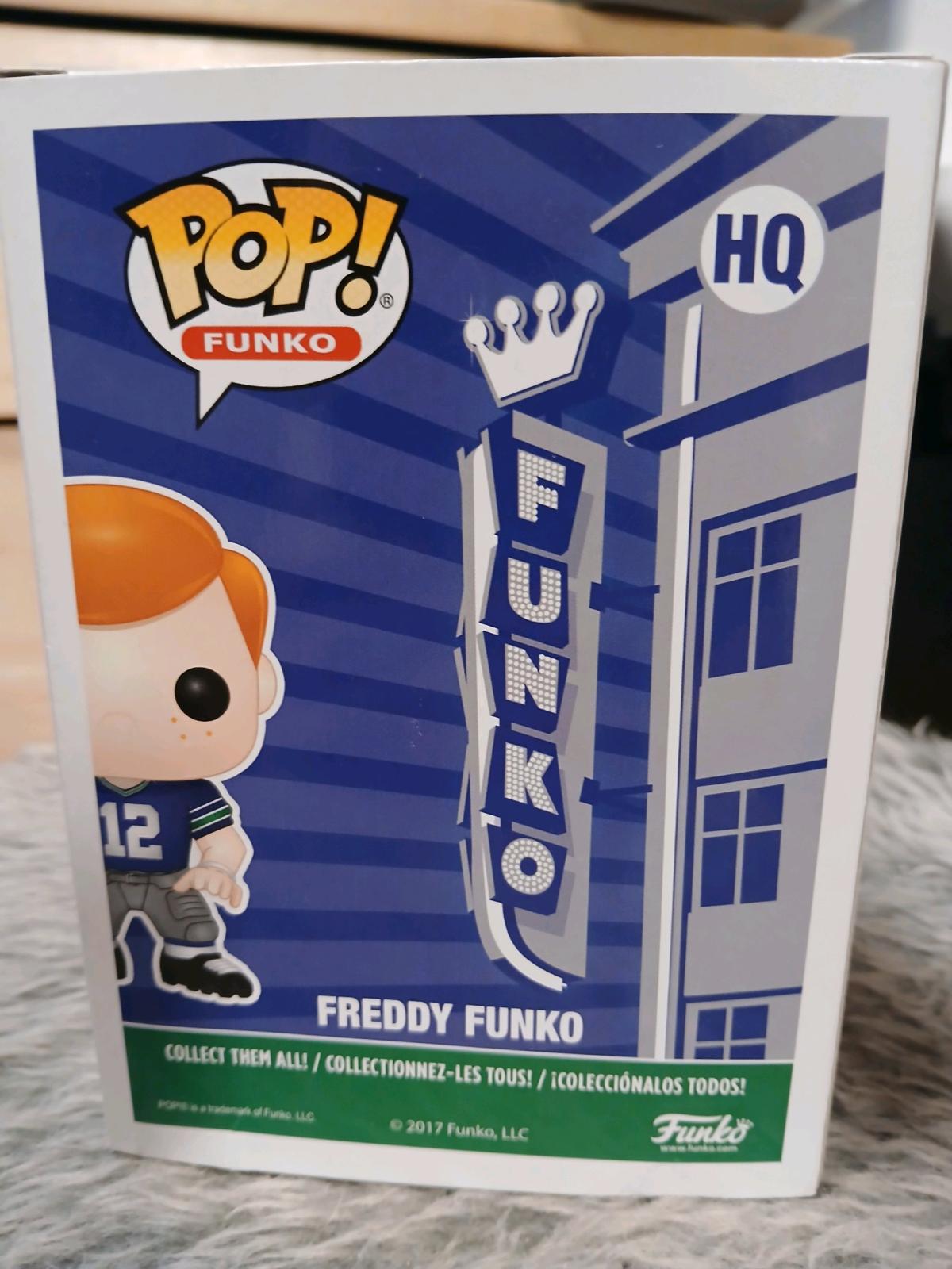 pop dunko seahalks football themed Freddy funko HQ exclusive - Seattle, Washington - FleaMarketBay