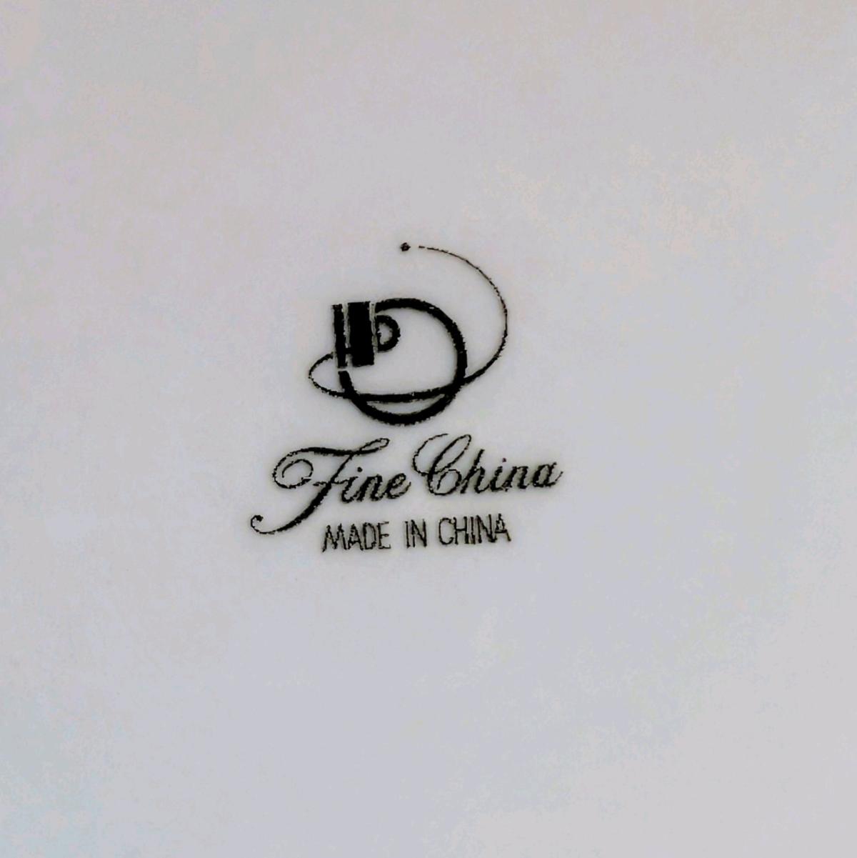 Vintage fine China 7 and 12 plates set of 4 - Guilford, Connecticut - FleaMarketBay