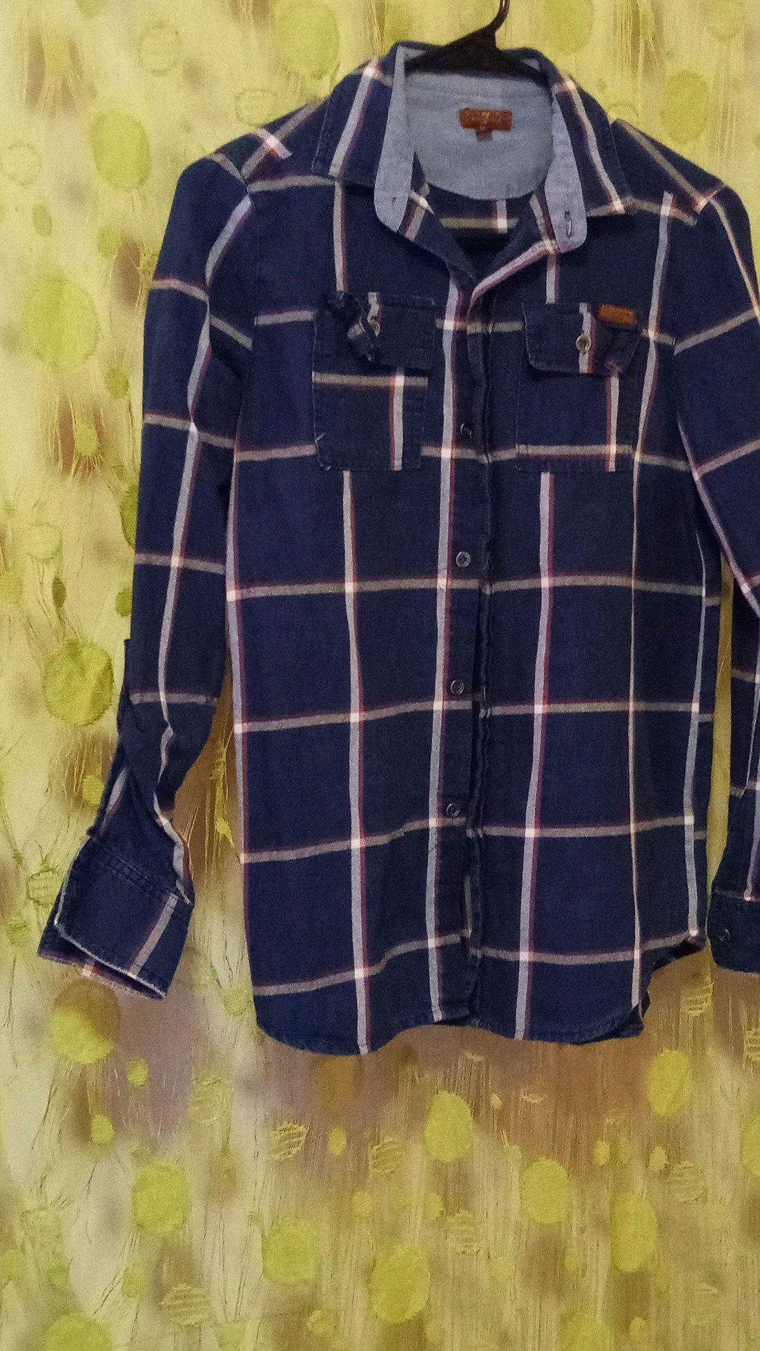 7 For All Man Kind boys button down long sleeve - Jamaica, New York - FleaMarketBay