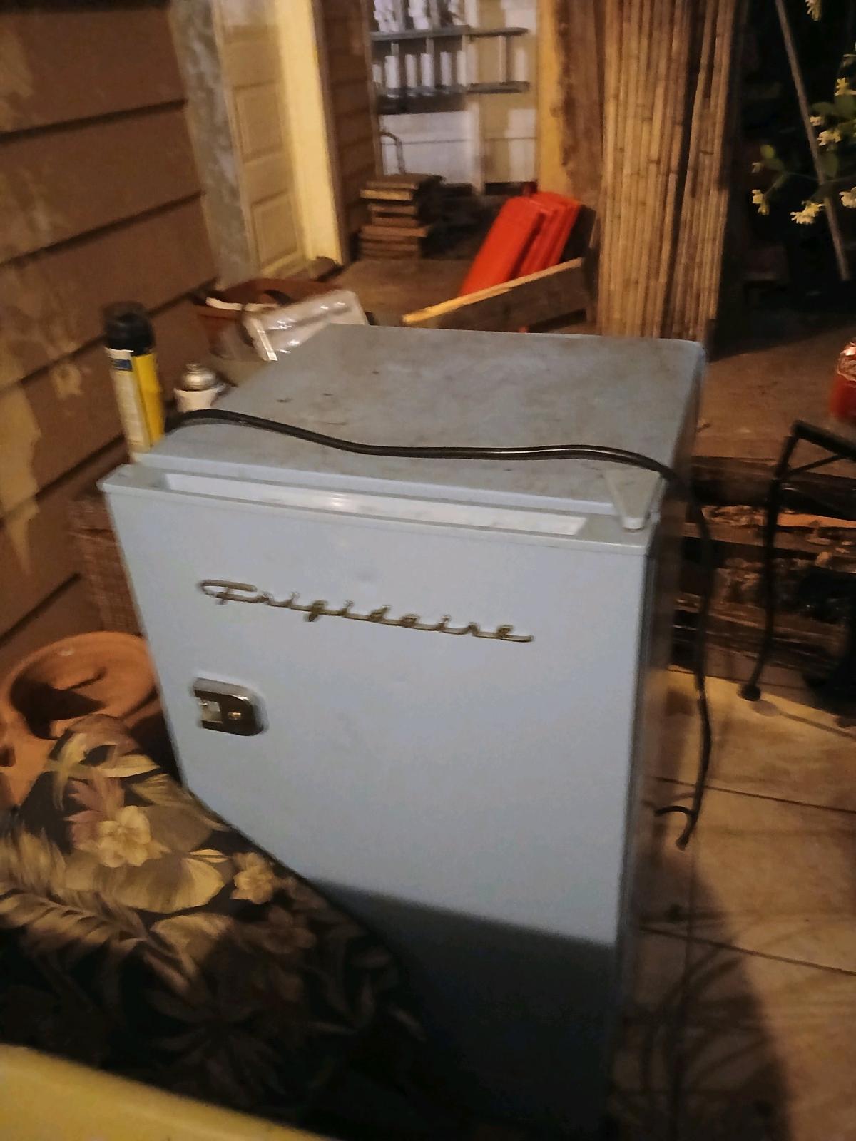 Baby Blue Smaller Frige - Clearwater, Florida - FleaMarketBay