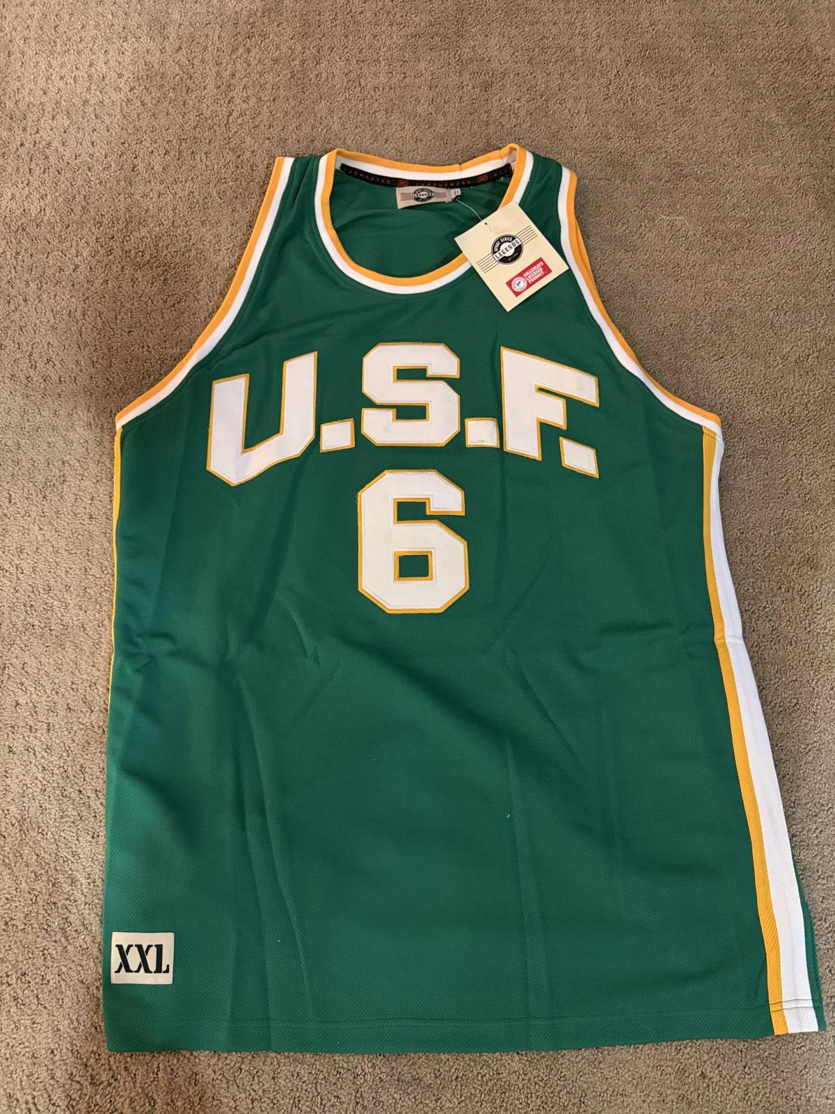 Bill Russell University of San Francisco  Jersey - Lake Elsinore, California - FleaMarketBay