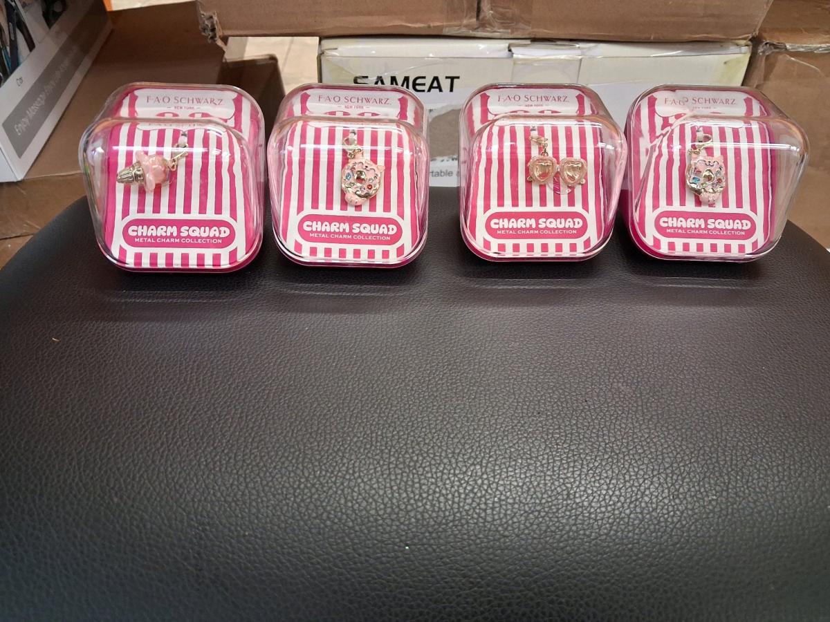 FAO Schwarz Charm Squad Metal Charm Collection