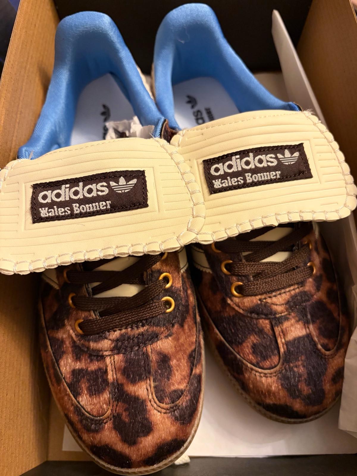 Adidas wales Bonner leopard print samba sneakers - Ridgewood, New York - FleaMarketBay