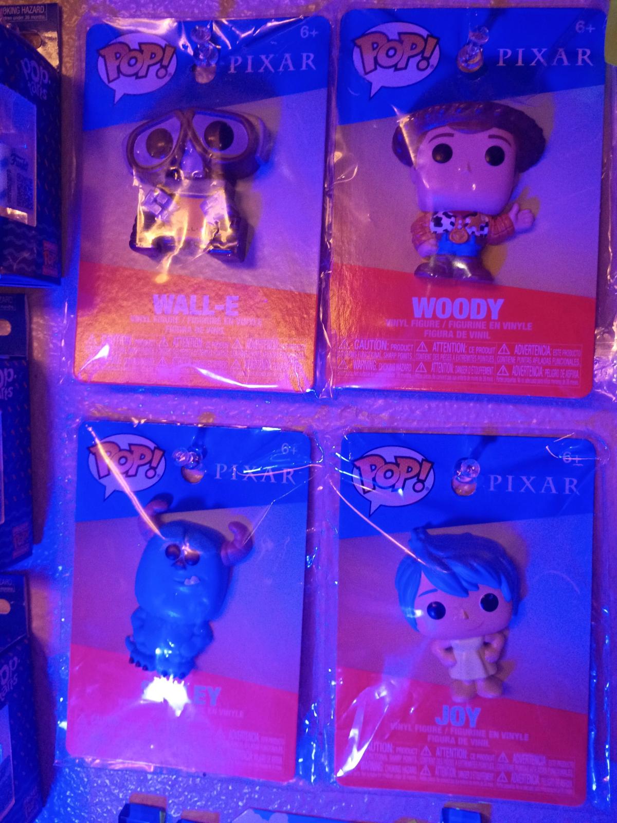 4 Pixar Funko pop pins - Tomah, Wisconsin - FleaMarketBay